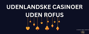 Oplev det bedste danske casino uden om Rufus