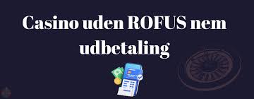 Oplev spændingen ved casino sider uden rofus