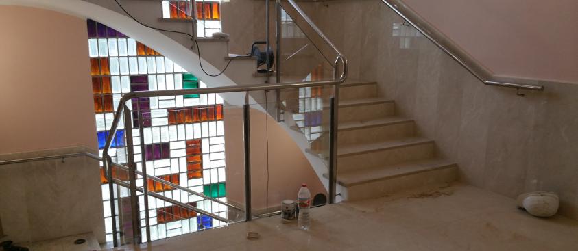 Barandilla escalera comunidad