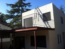 Terraza de hierro