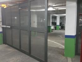 Puerta automatica parquing