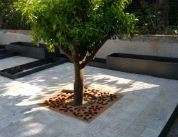 Maceteros de hierro para jardin