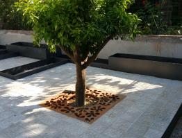 Maceteros de hierro para jardin